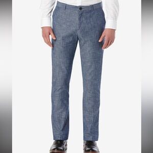 Banana Republic NWT Men’s Athletic Fit Pants – 32x32 – Blue Chambray